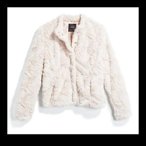 Lemon Tart Faux Fur Jacket